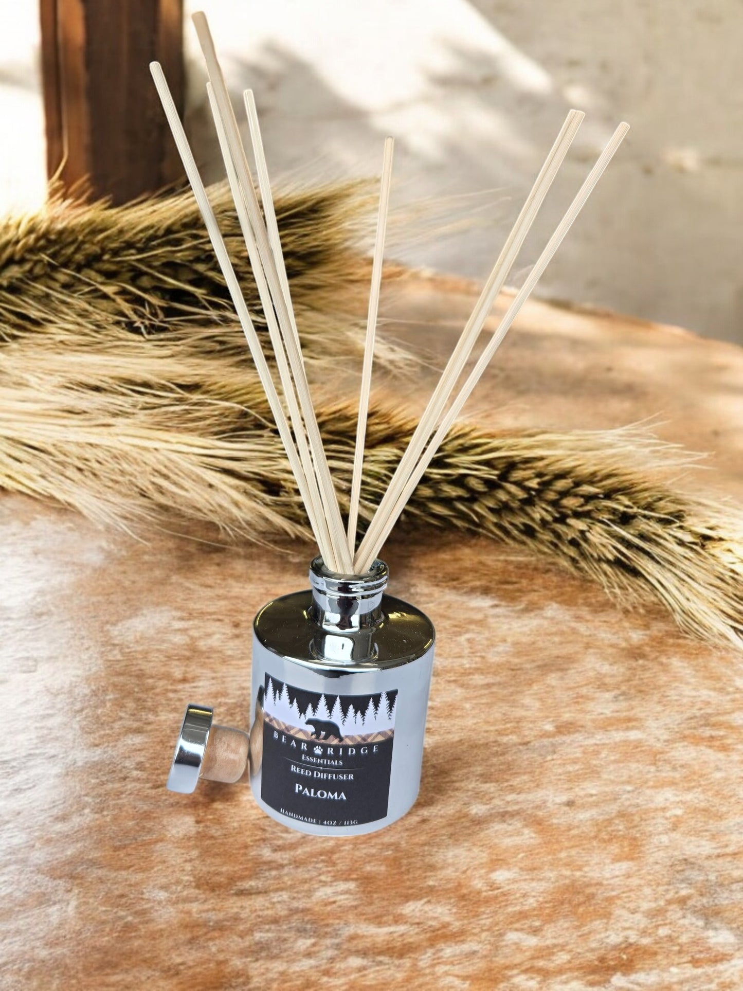 Reed Diffuser Chrome Bottle