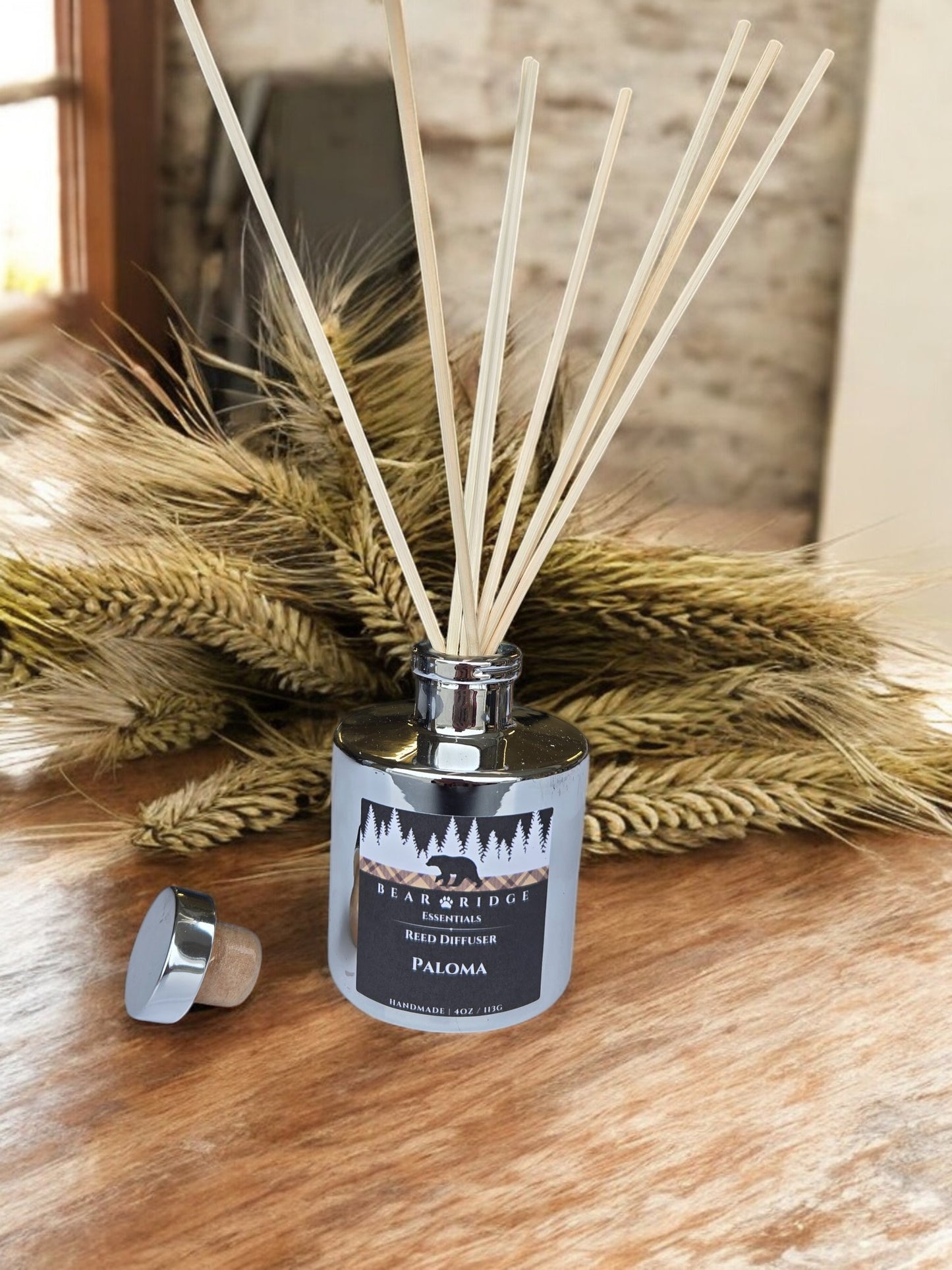 Reed Diffuser Chrome Bottle