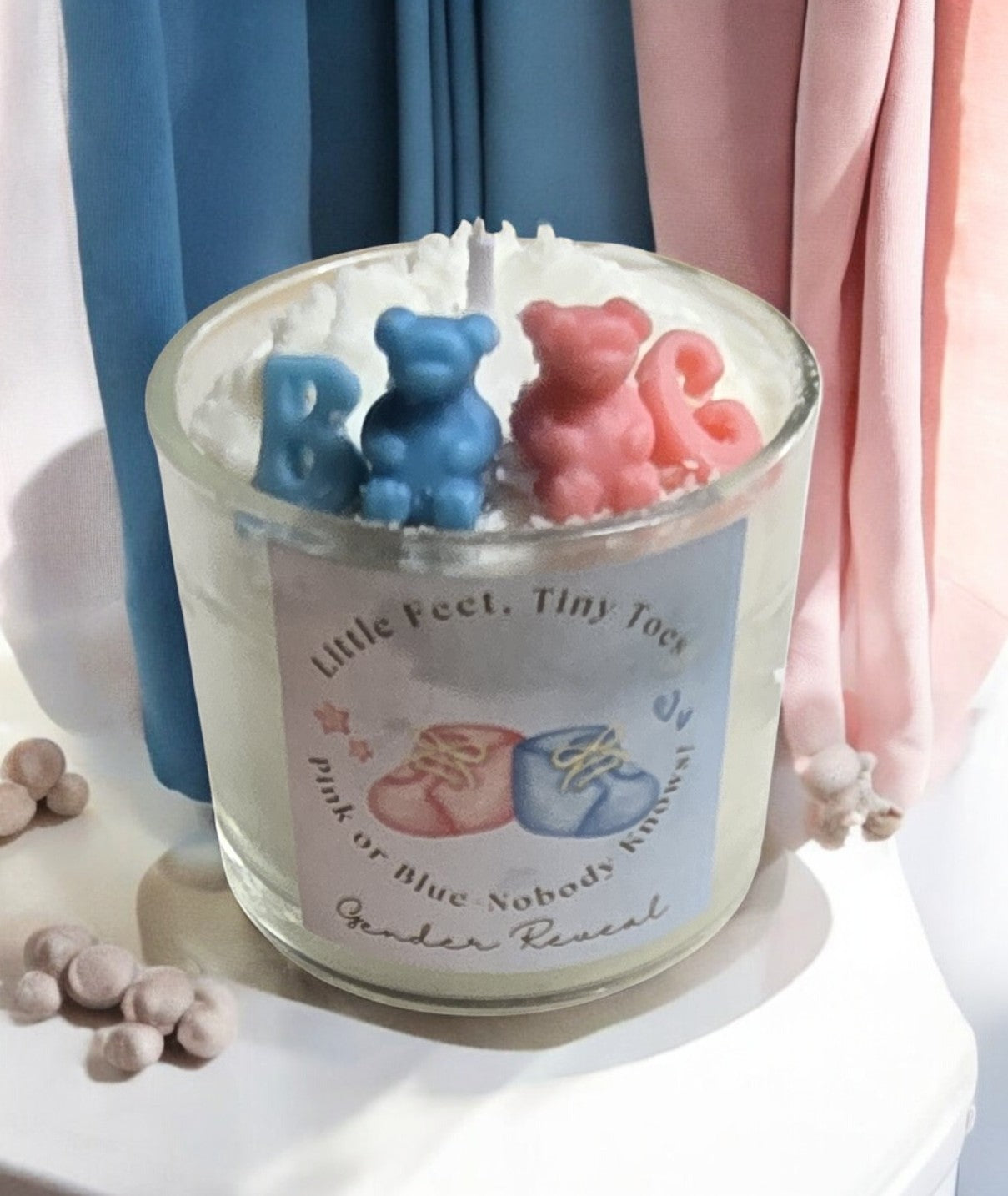Gender Reveal Candle- Signature Deluxe Candle