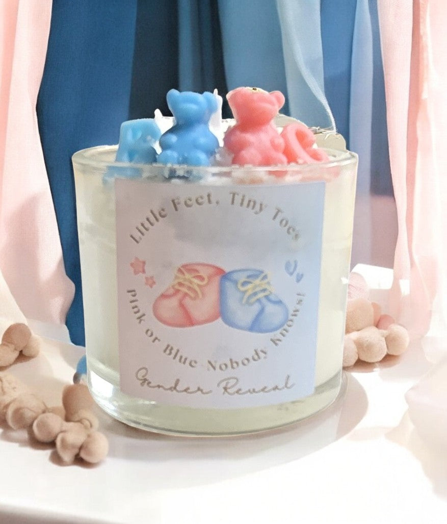 Gender Reveal Candle- Signature Deluxe Candle
