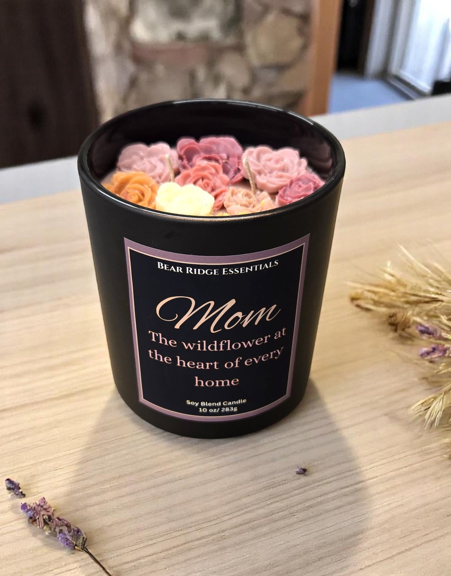 Mom- Wildflower Creme Cake- Soy Blend Candles- Limited Edition