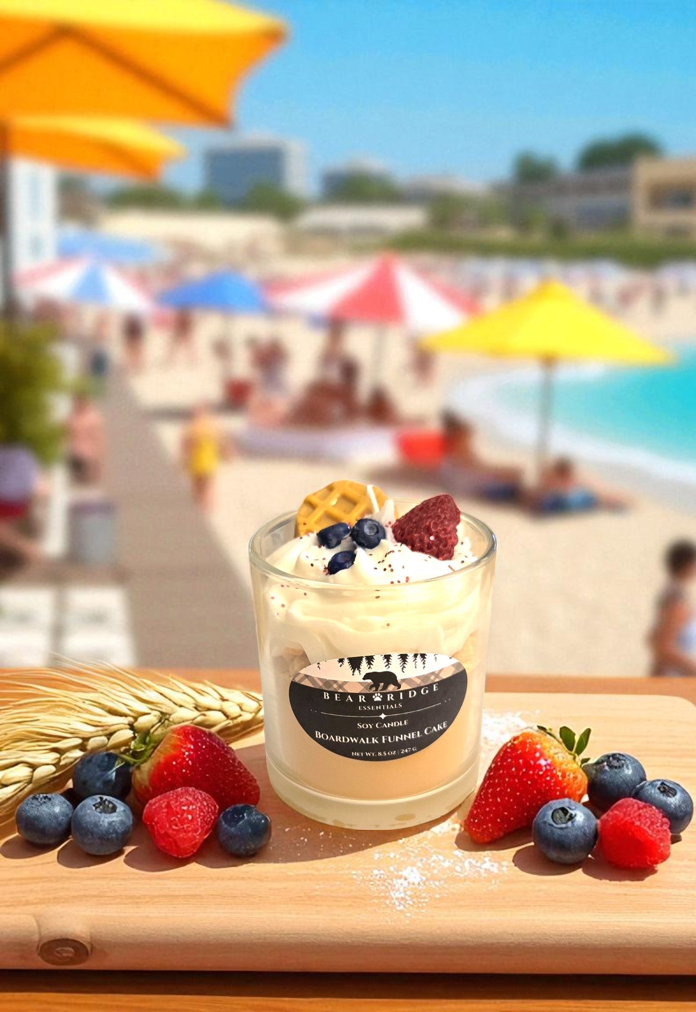 Boardwalk Funnel Cake- Signature Deluxe Candle