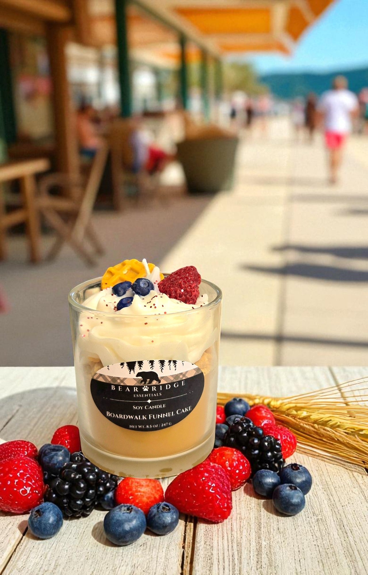 Boardwalk Funnel Cake- Signature Deluxe Candle