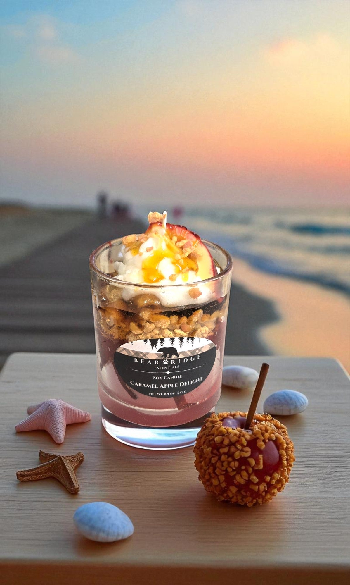 Caramel Apple Delight-Signature Deluxe Candle