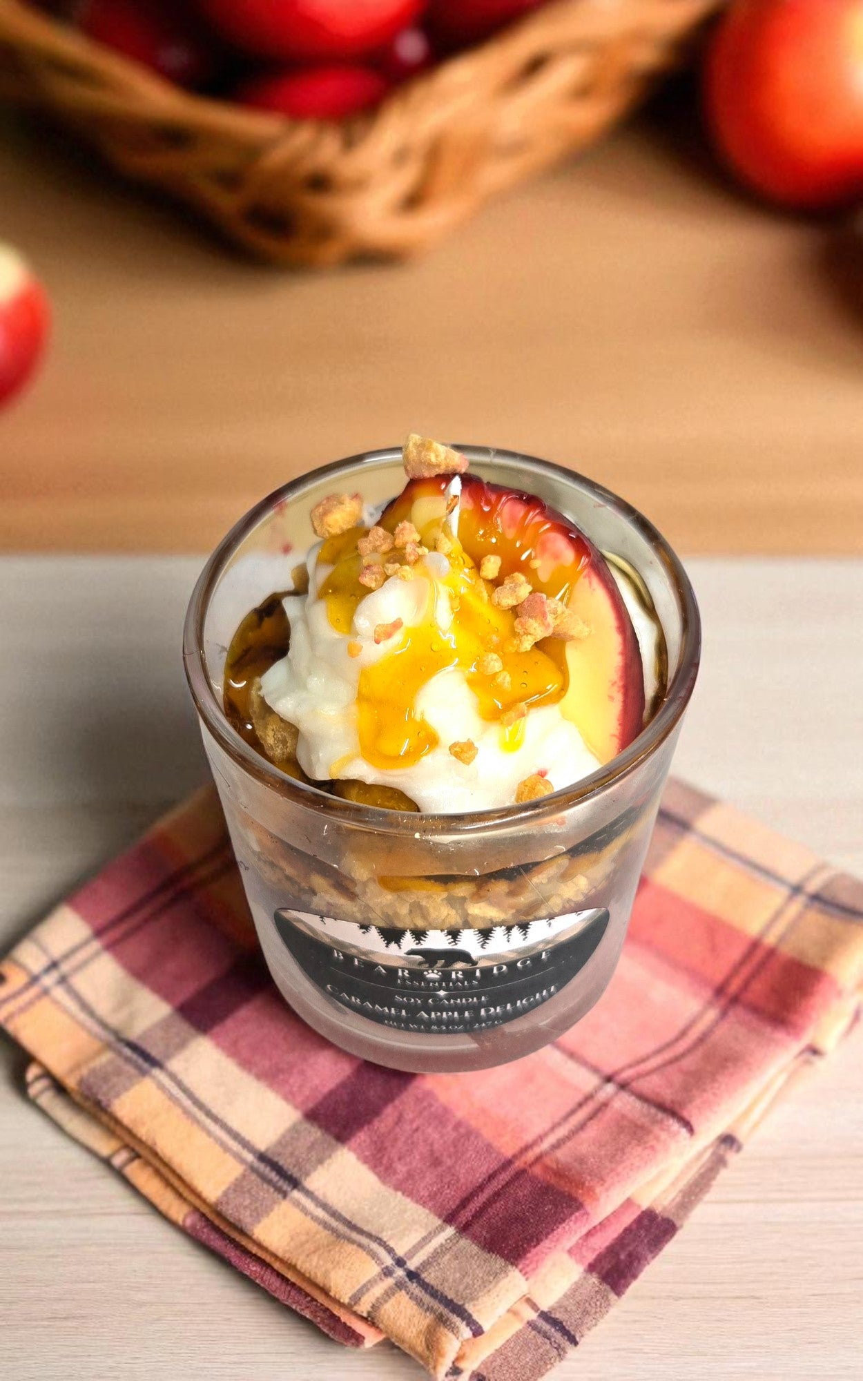 Caramel Apple Delight-Signature Deluxe Candle