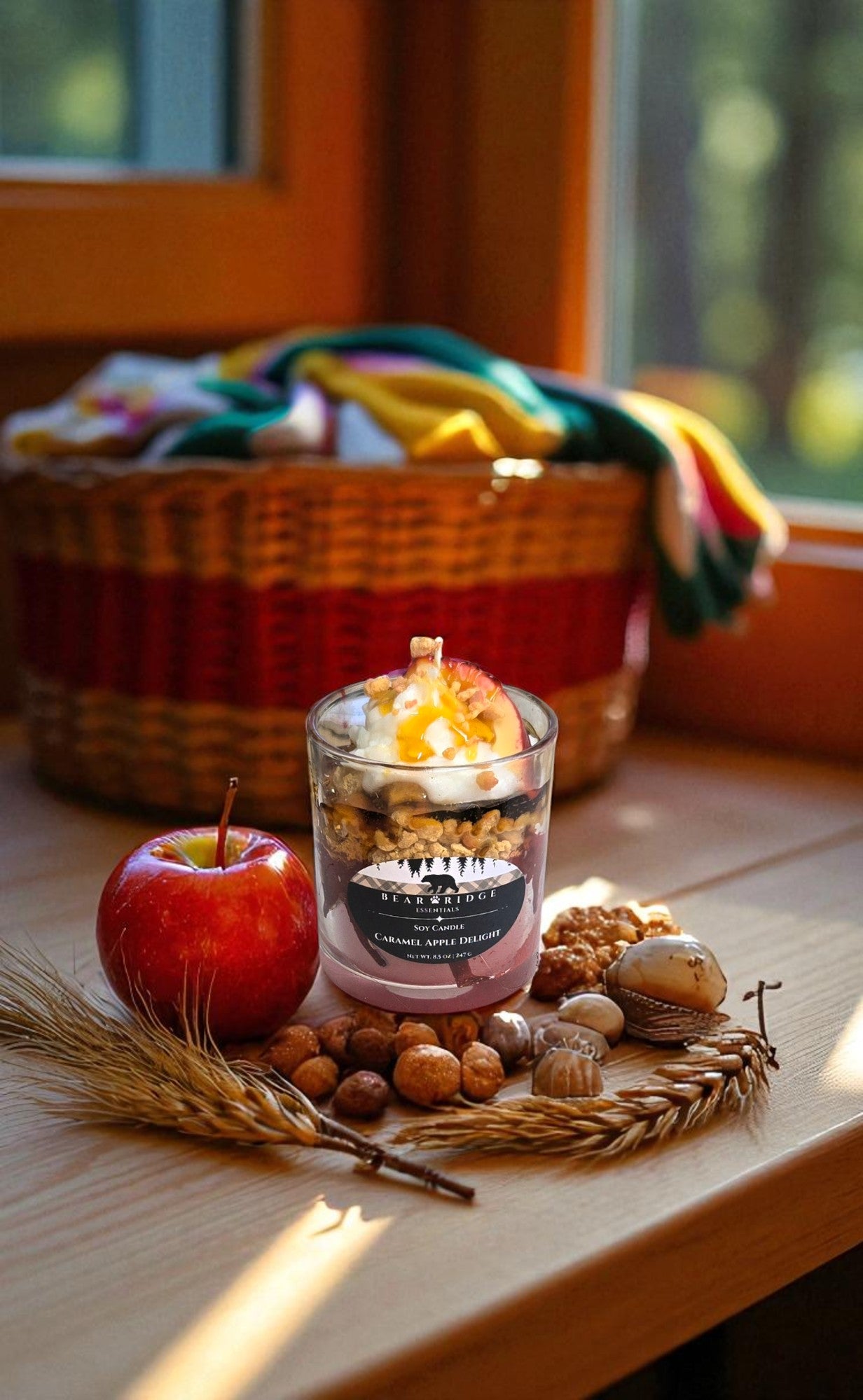 Caramel Apple Delight-Signature Deluxe Candle