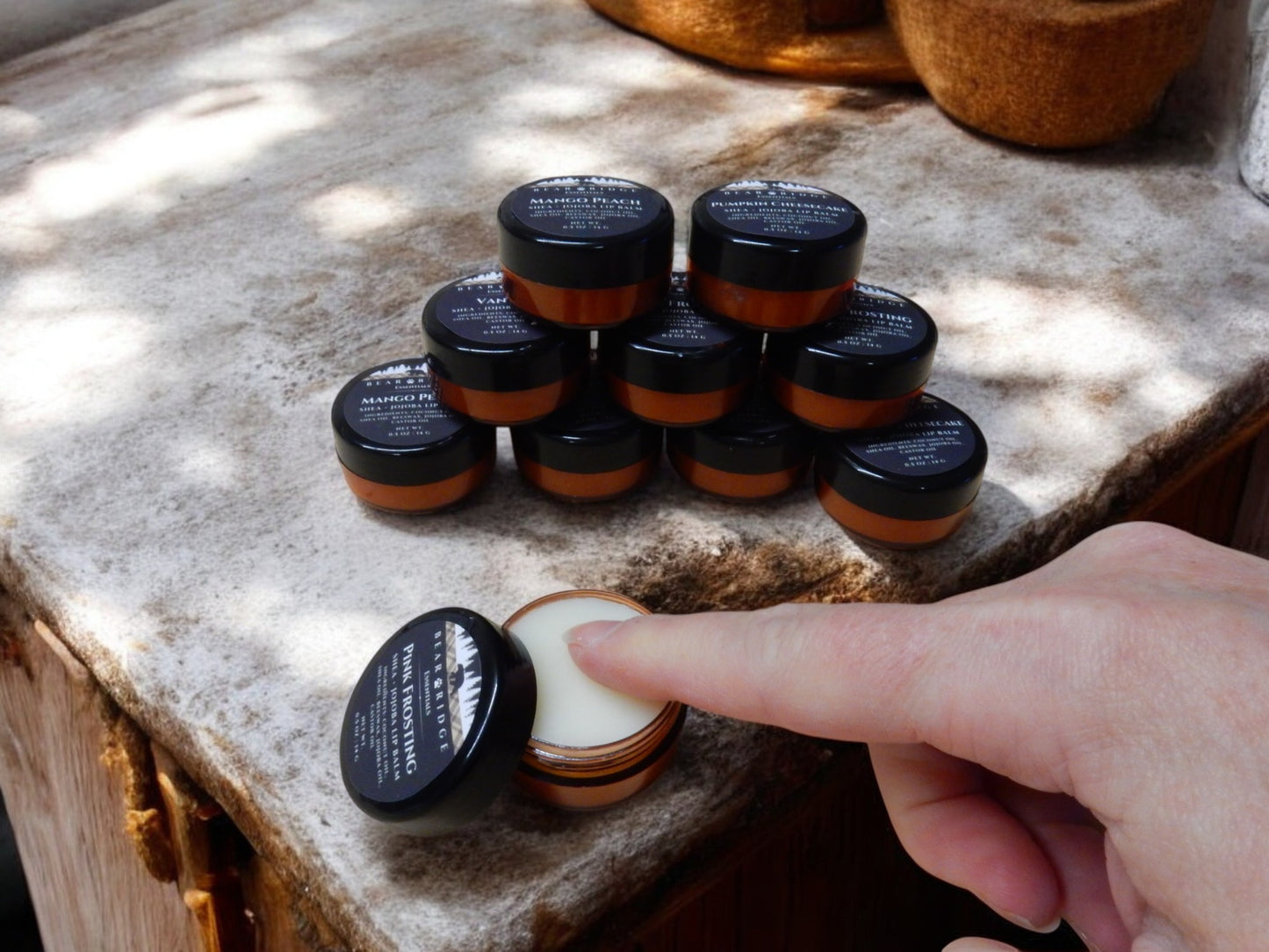 Shea + Jojoba Lip Balm Pots
