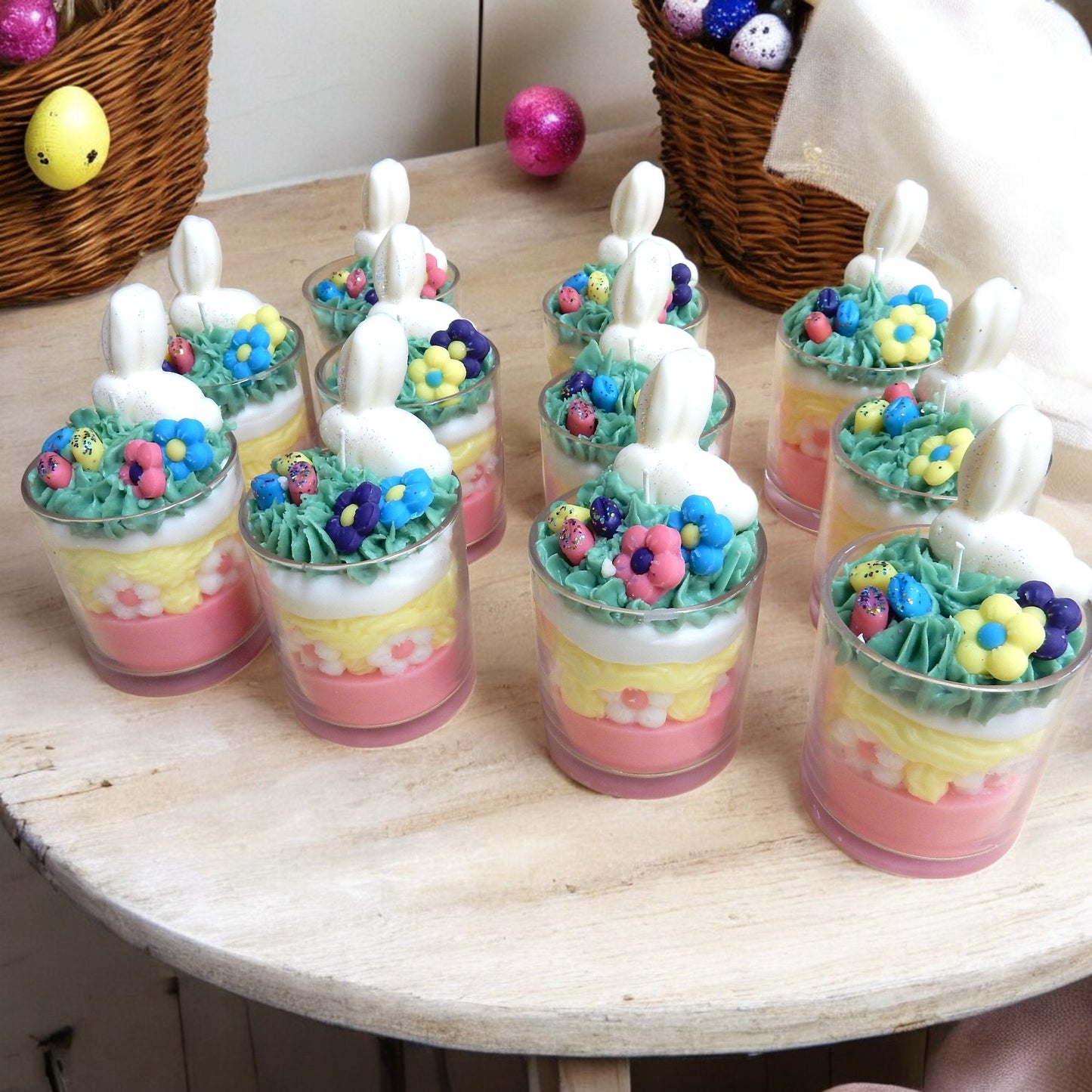 Strawberry Banana Easter Deluxe Candle