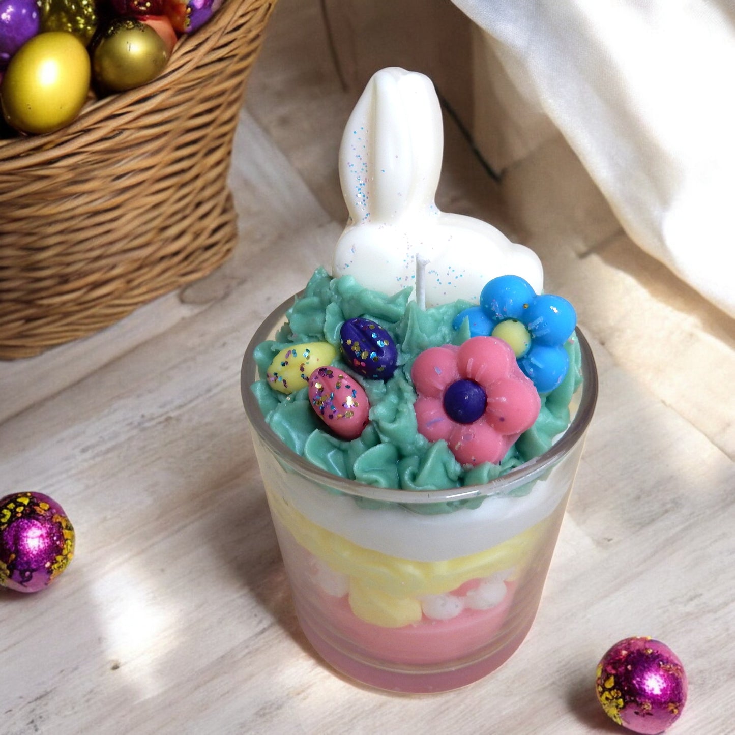 Strawberry Banana Easter Deluxe Candle