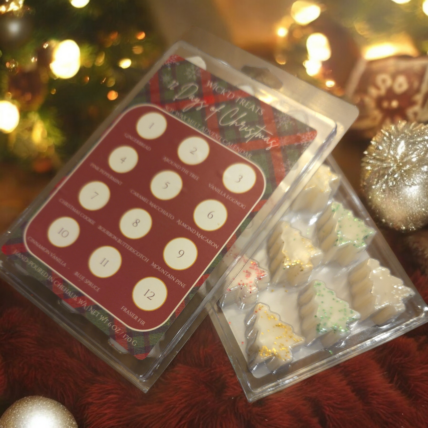 CLEARANCE : Advent Calendar Wax Melts