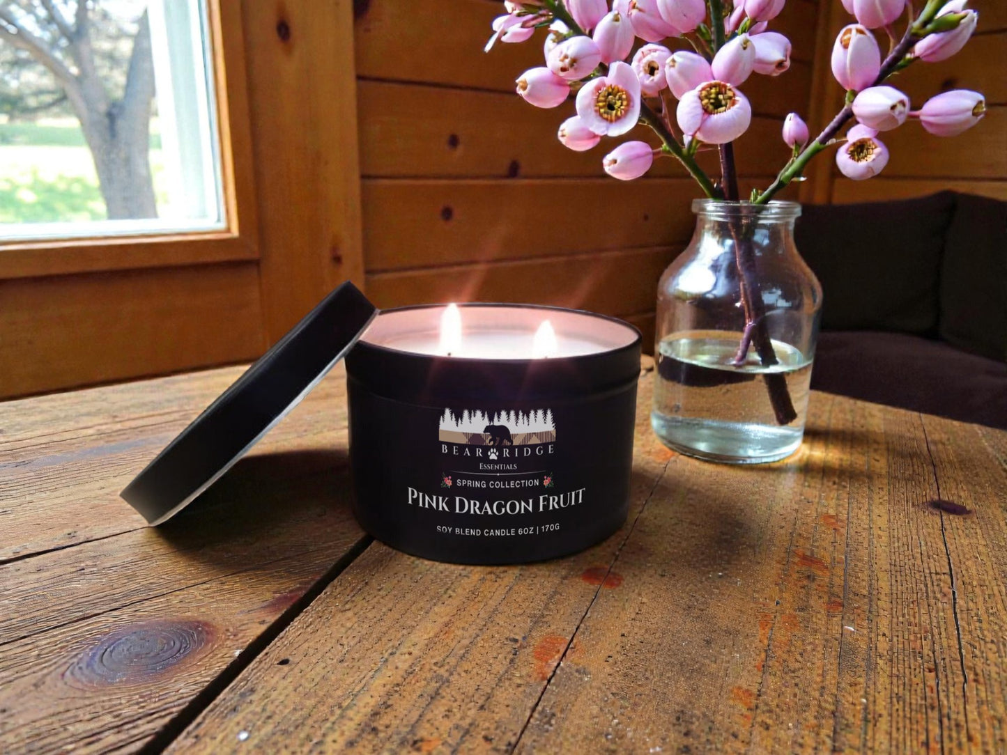 Pink Dragon Fruit 6 oz. Candle