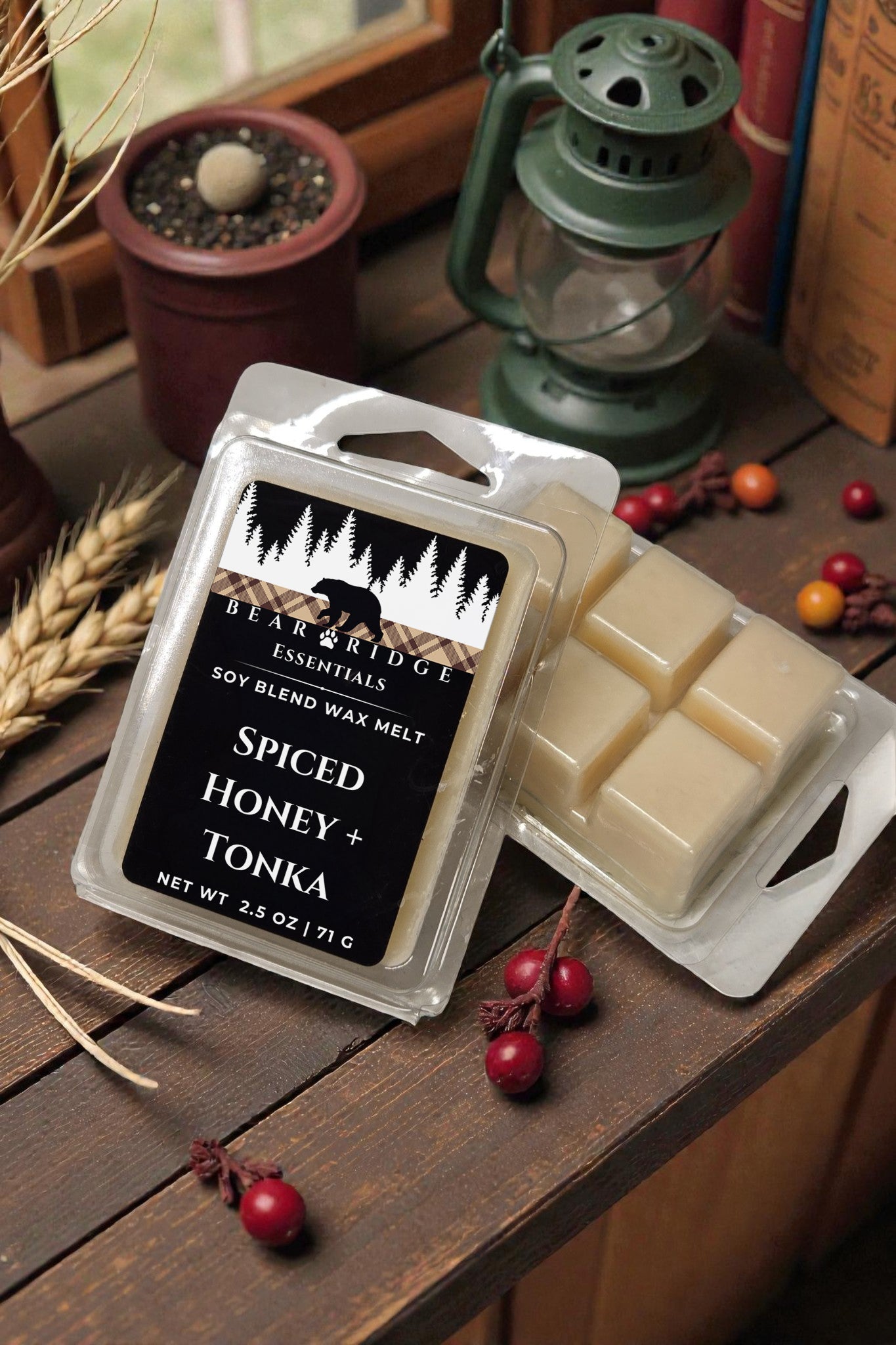 Spiced Honey + Tonka Wax Melt