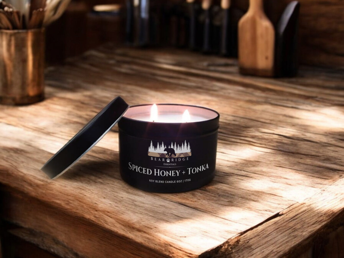 Spiced Honey + Tonka 6 oz. Candle