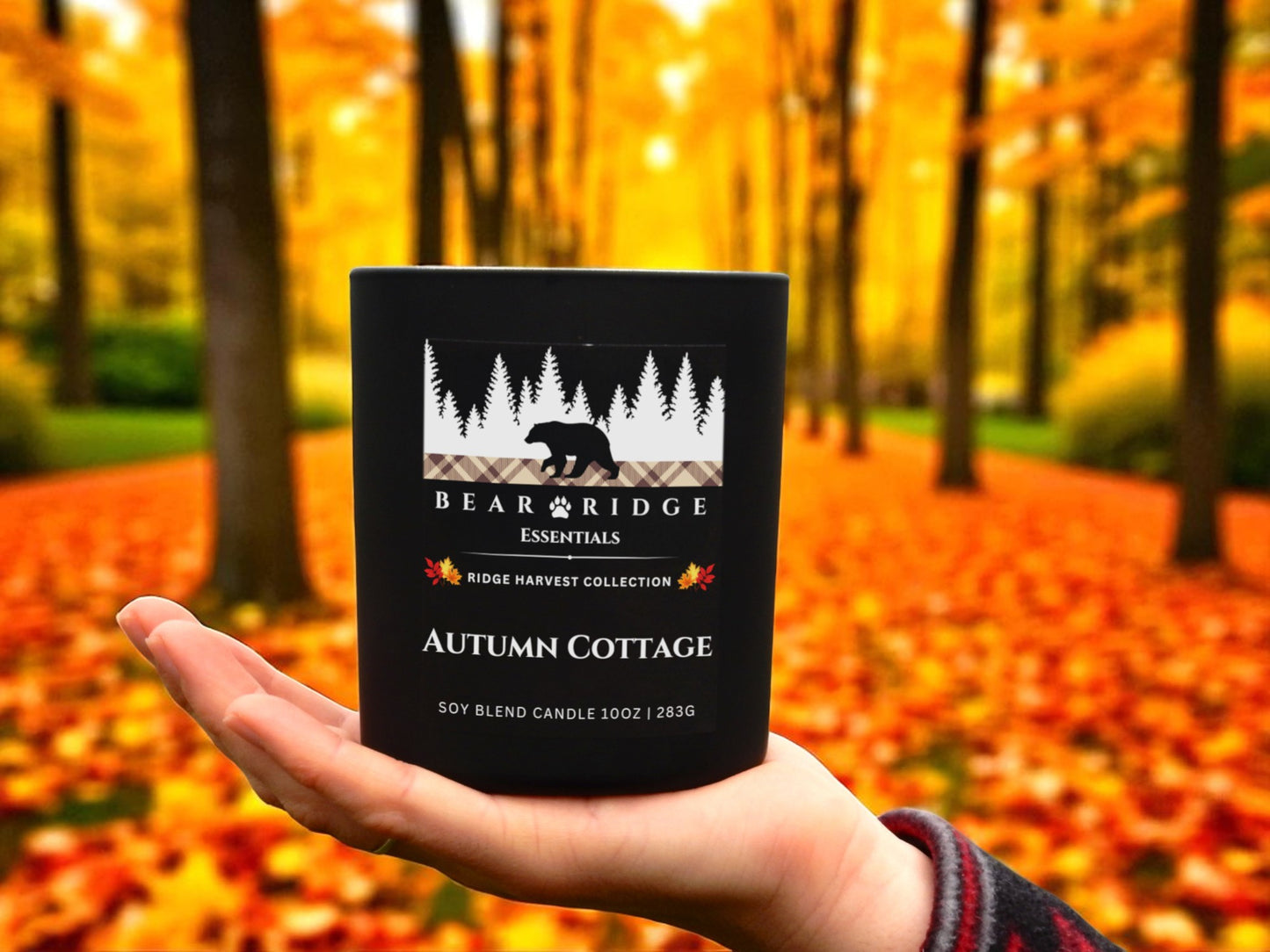 Autumn Cottage 10 oz Soy Candle