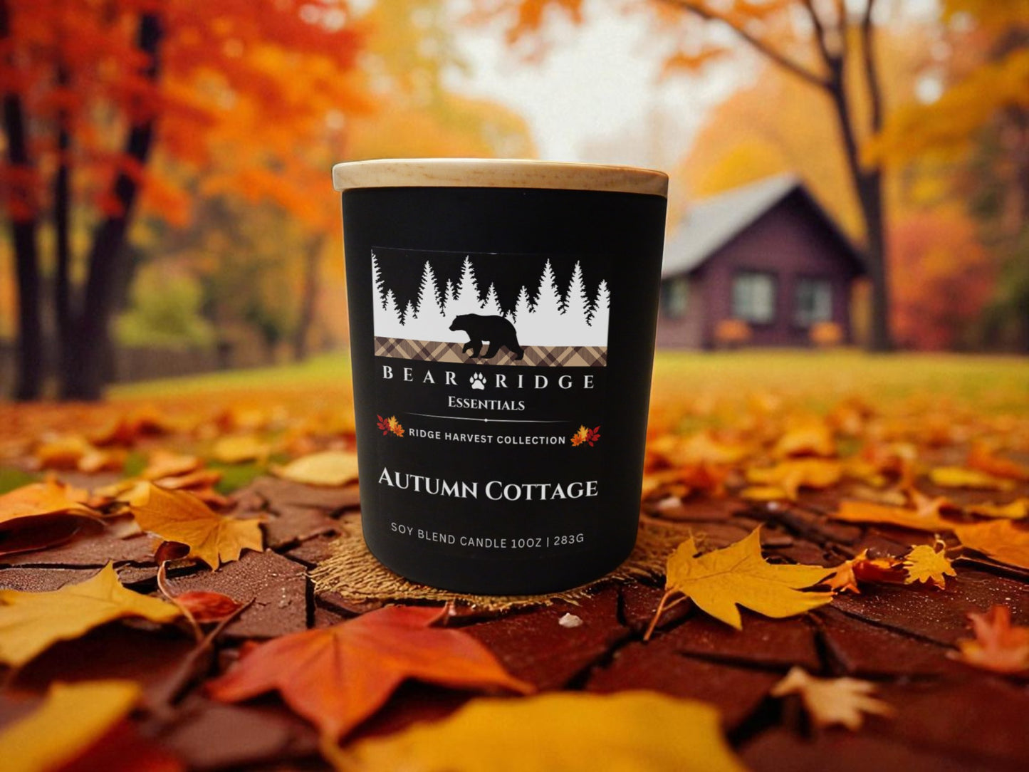 Autumn Cottage 10 oz Soy Candle