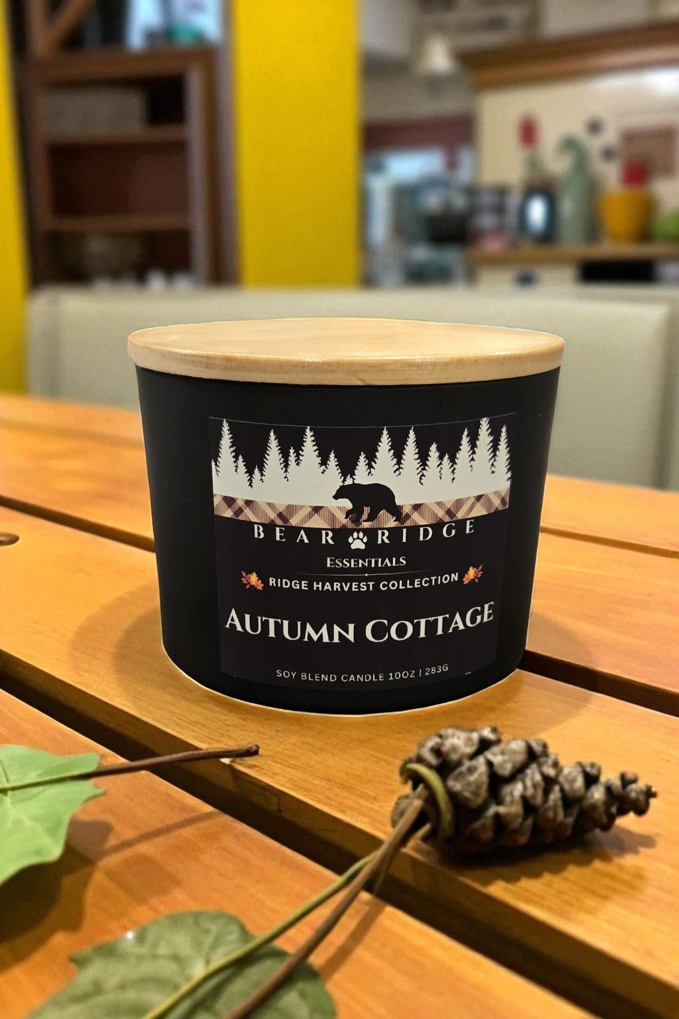Autumn Cottage 10 oz 3 Wick Soy Candle