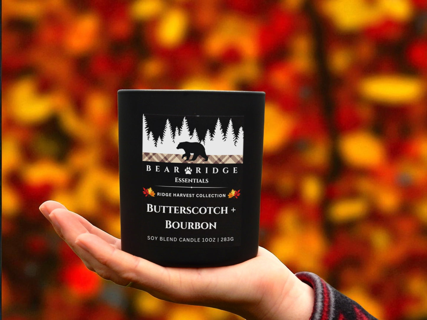 Butterscotch + Bourbon 10 oz Soy Candle