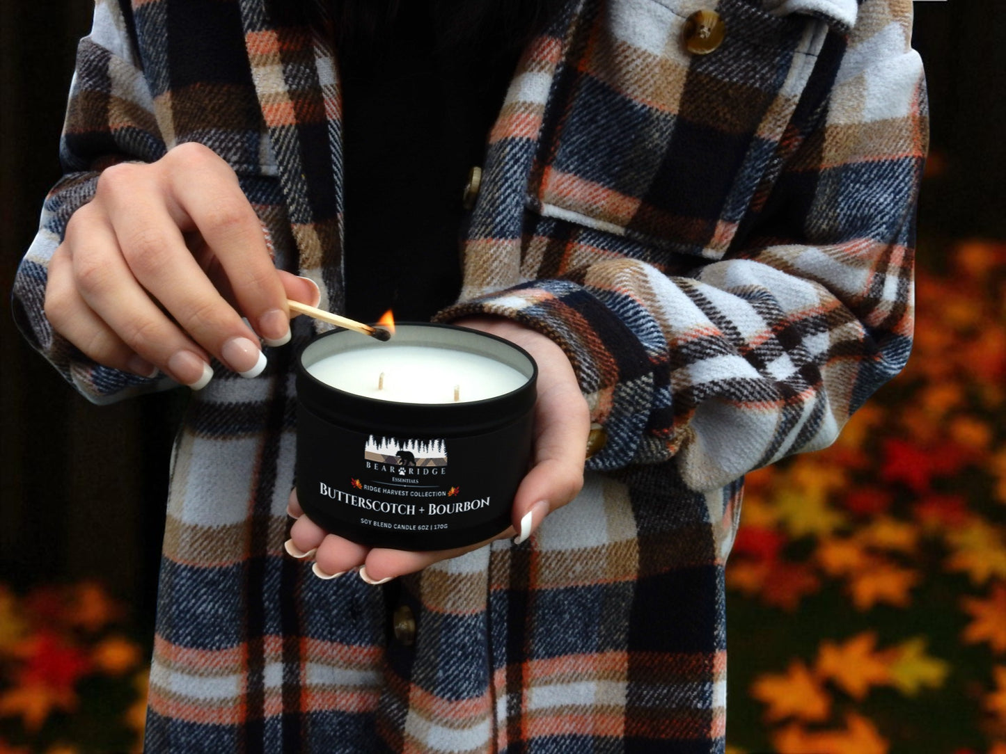 Butterscotch + Bourbon 6 oz Soy Candle