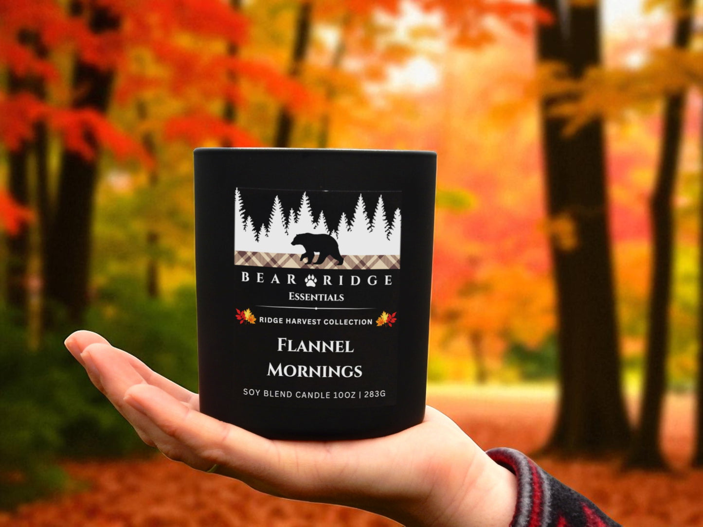 Flannel Mornings 10 oz Soy Candle
