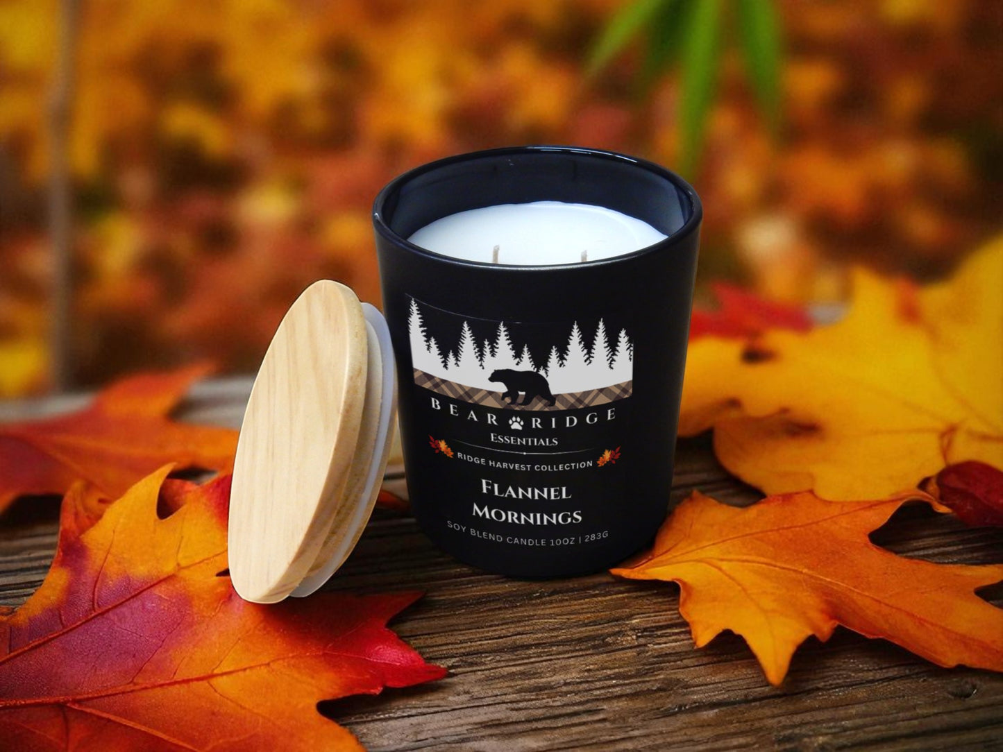 Flannel Mornings 10 oz Soy Candle