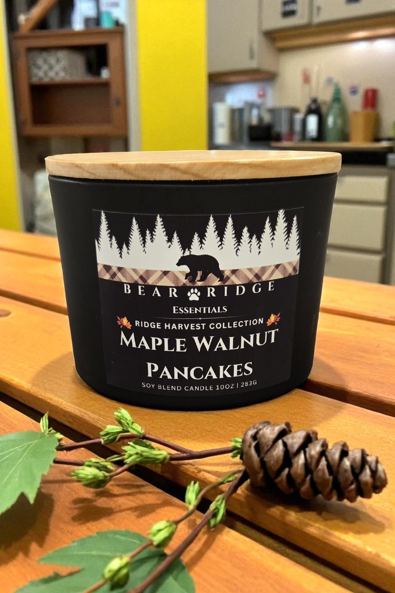 Maple Walnut Pancakes 10 oz 3 Wick Soy Candle