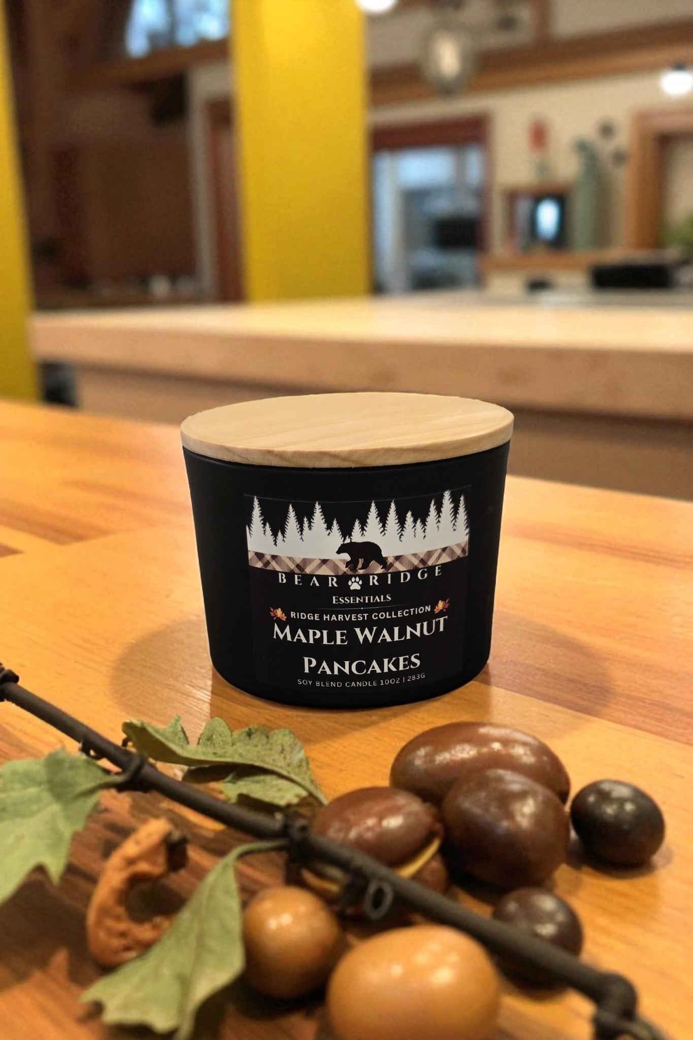 Maple Walnut Pancakes 10 oz 3 Wick Soy Candle