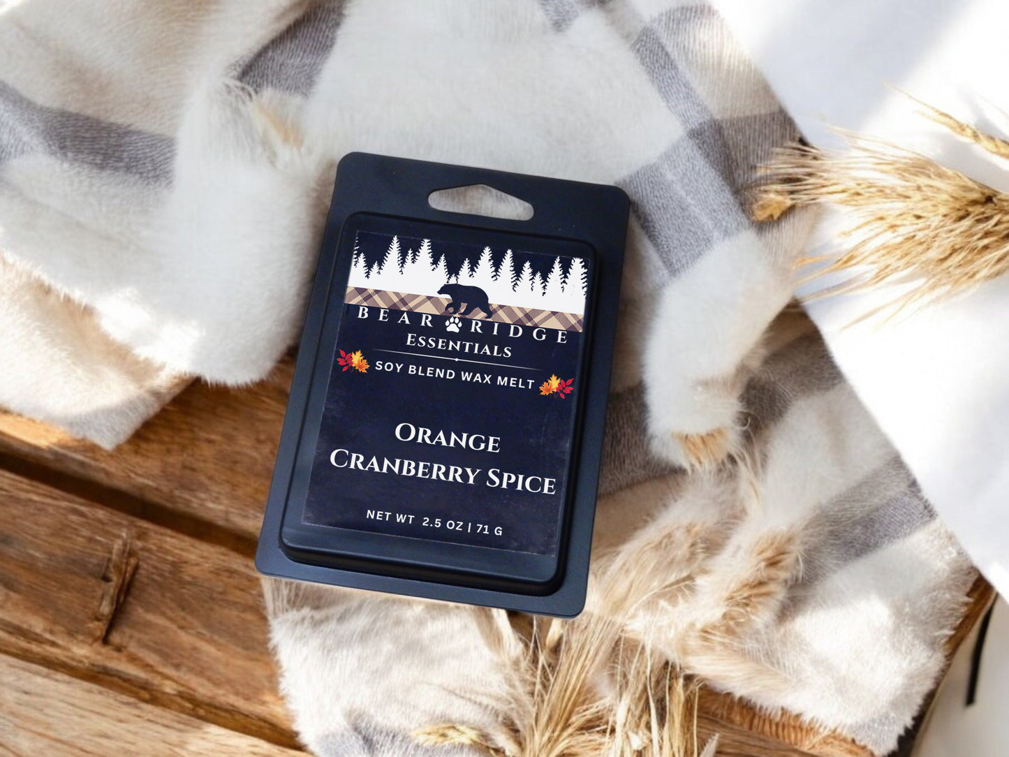 Orange Cranberry Spice Wax Melt