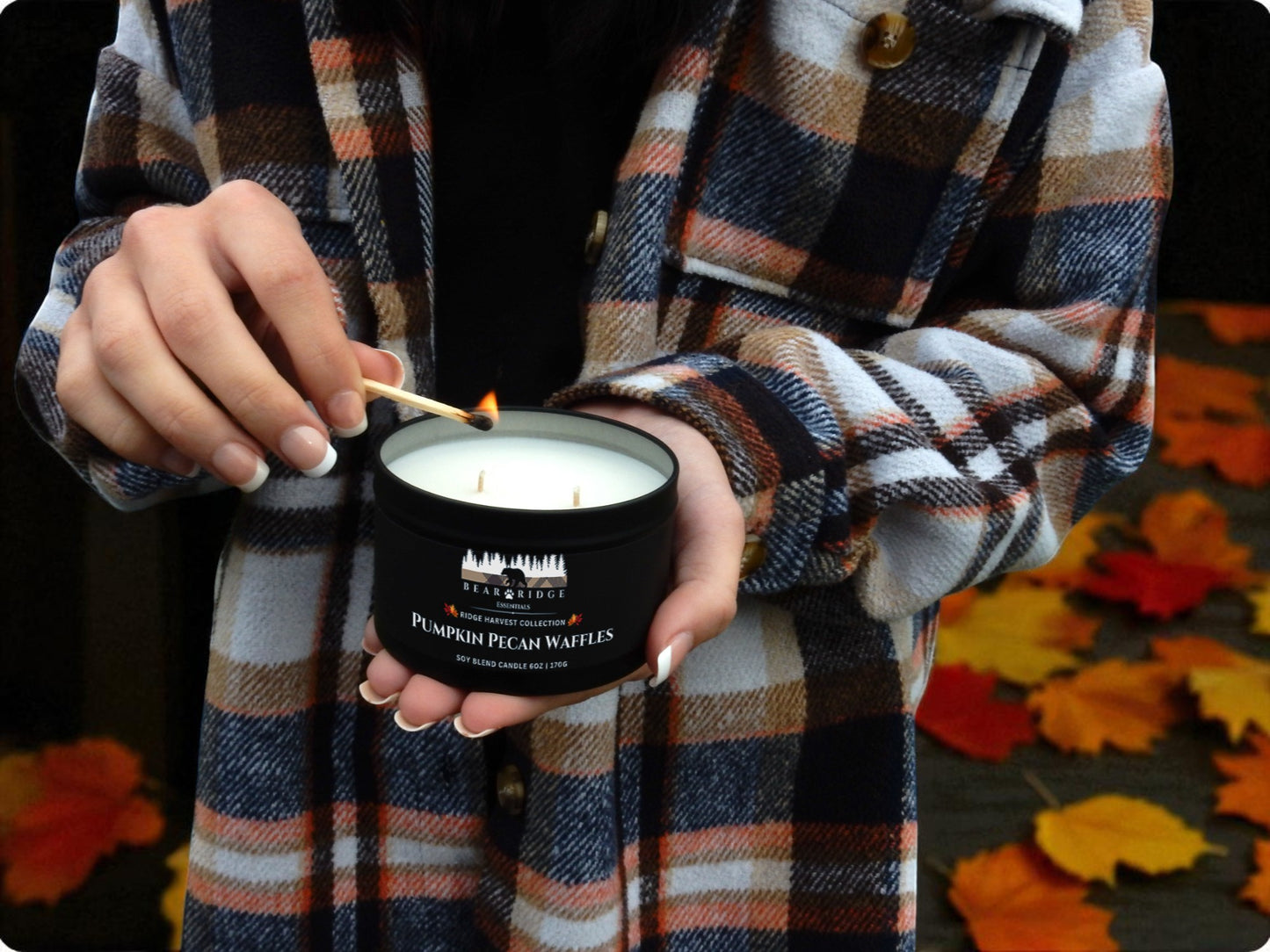 Pumpkin Pecan Waffle 6 oz Soy Candle