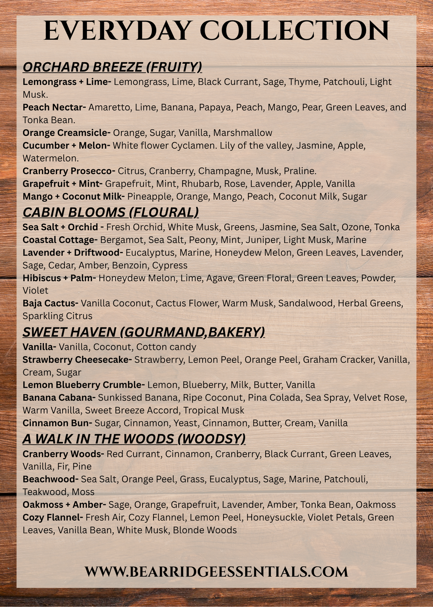 Everyday Collection- New Fragrances coming soon!