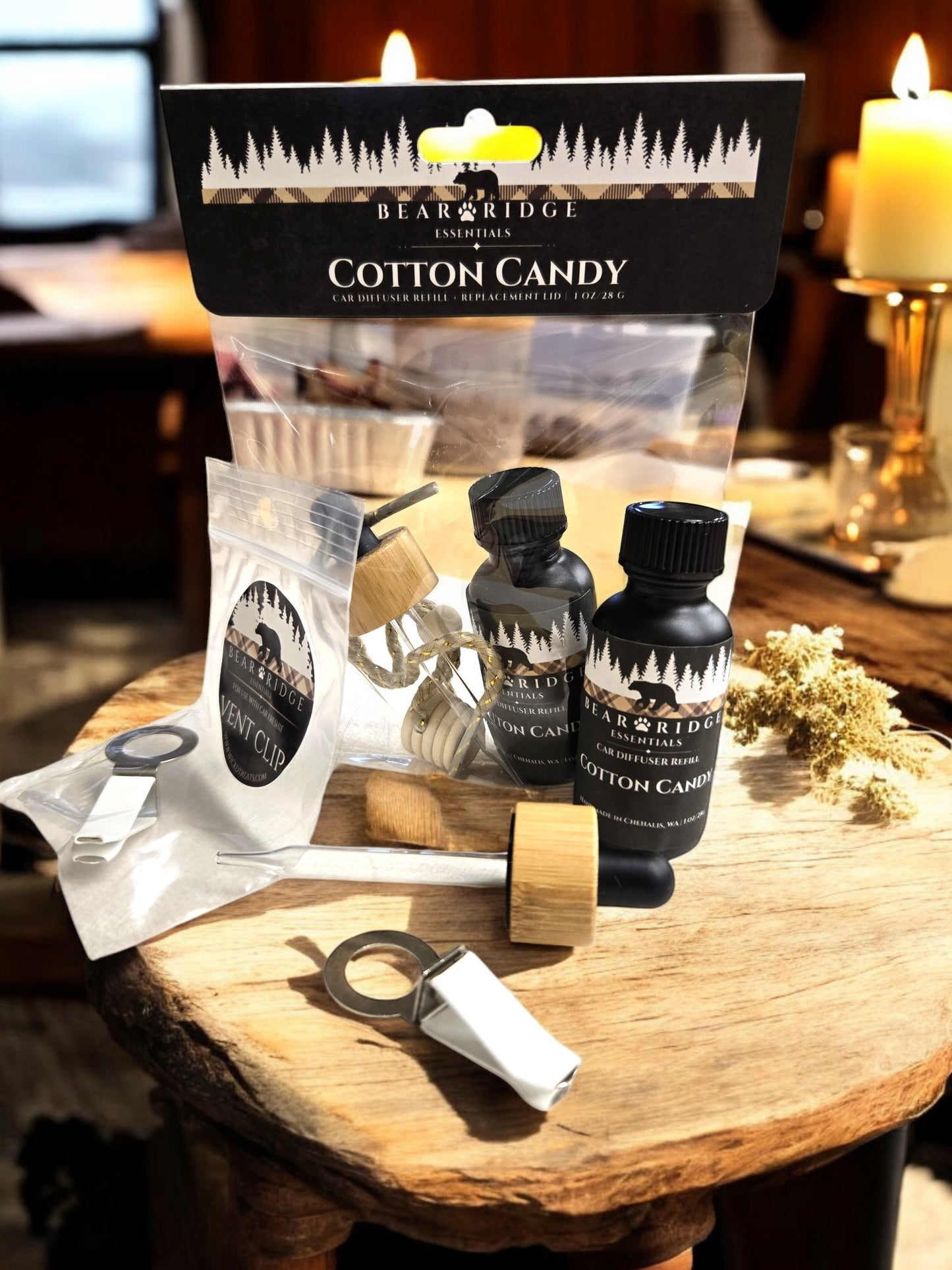 Car Diffuser Refill Kit ( Buy 1 Kit Get 1 Freshie 50% Off)