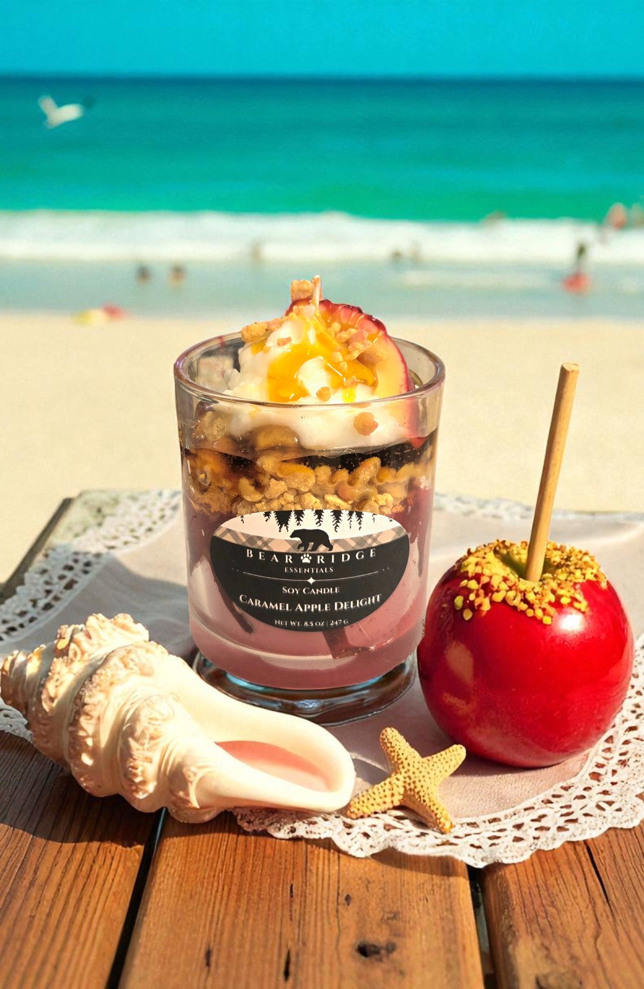 Caramel Apple Delight-Signature Deluxe Candle