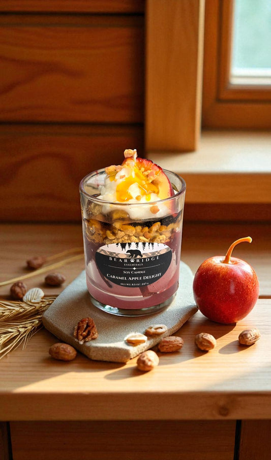 Caramel Apple Delight-Signature Deluxe Candle