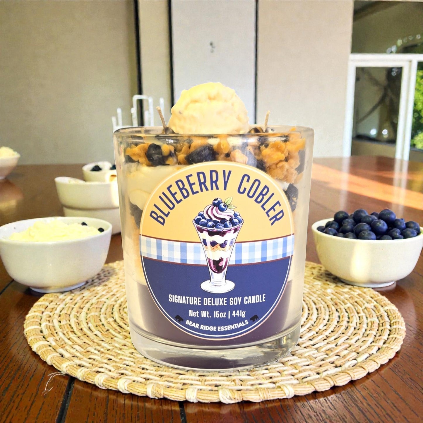 Blueberry Cobbler - Signature Deluxe Candle