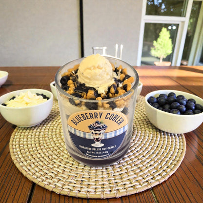 Blueberry Cobbler - Signature Deluxe Candle