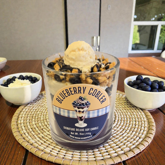 Blueberry Cobbler - Signature Deluxe Candle