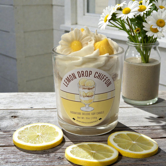 Lemon Drop Chiffon - Signature Deluxe Candle