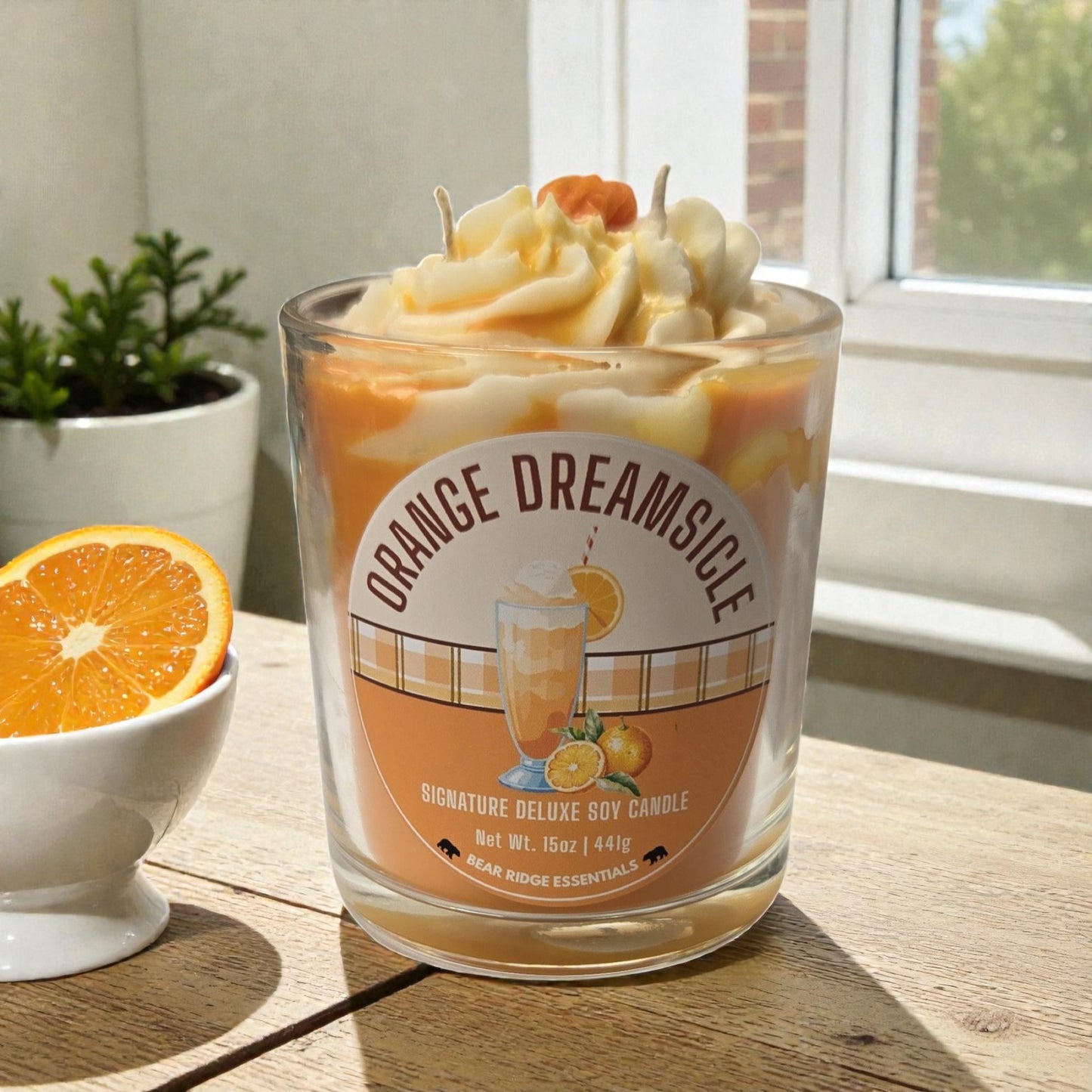Orange Dreamsicle - Signature Deluxe Candle