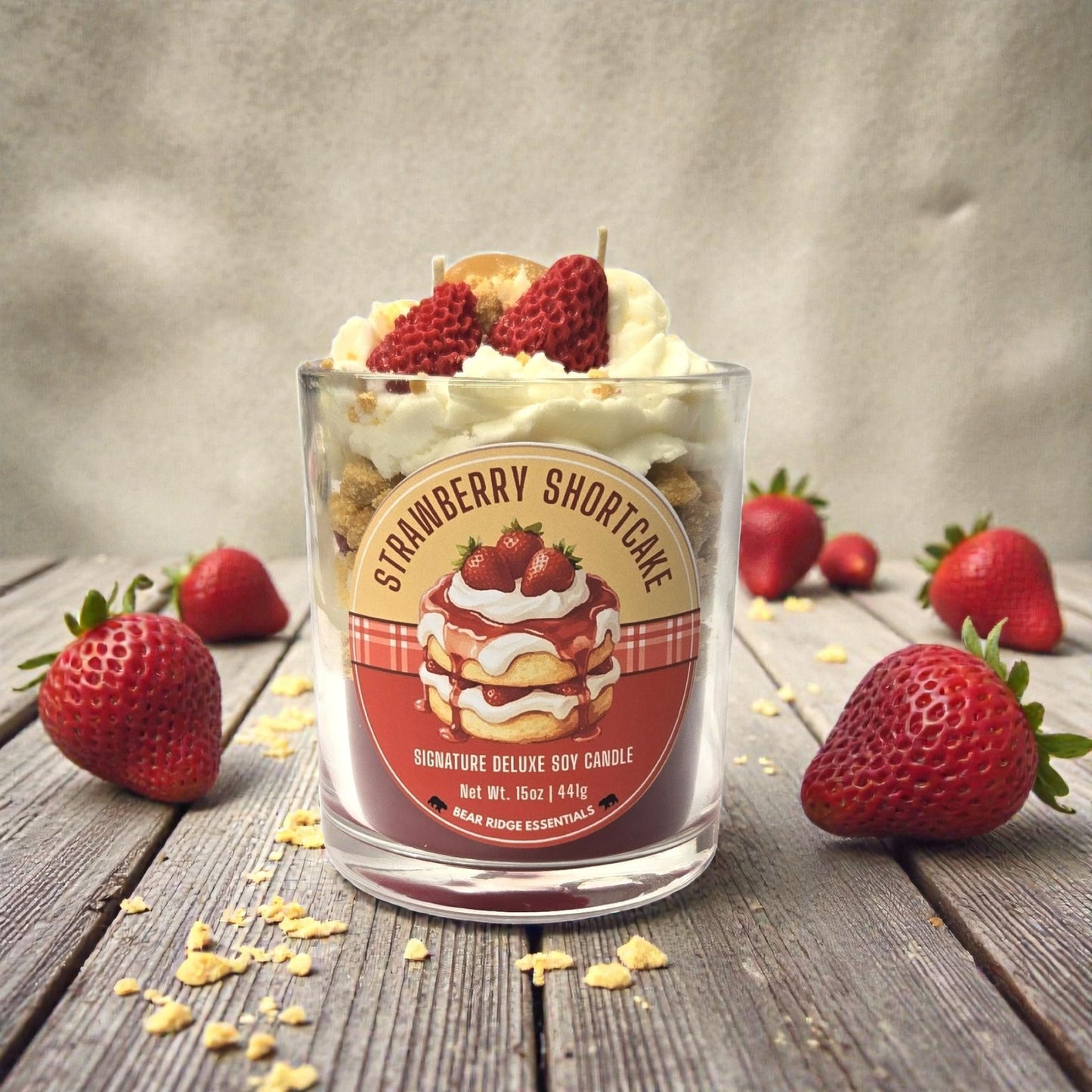 Strawberry Shortcake - Signature Deluxe Candle