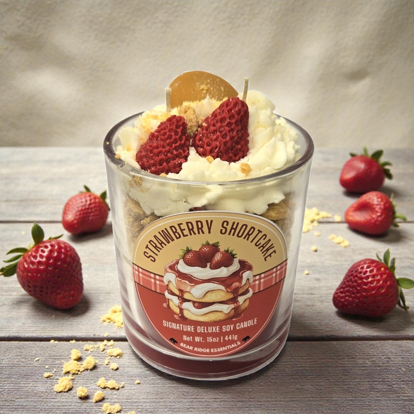 Strawberry Shortcake - Signature Deluxe Candle