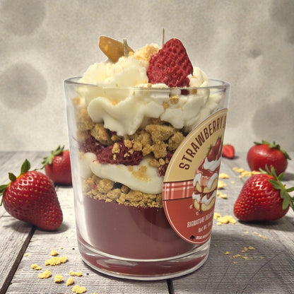 Strawberry Shortcake - Signature Deluxe Candle