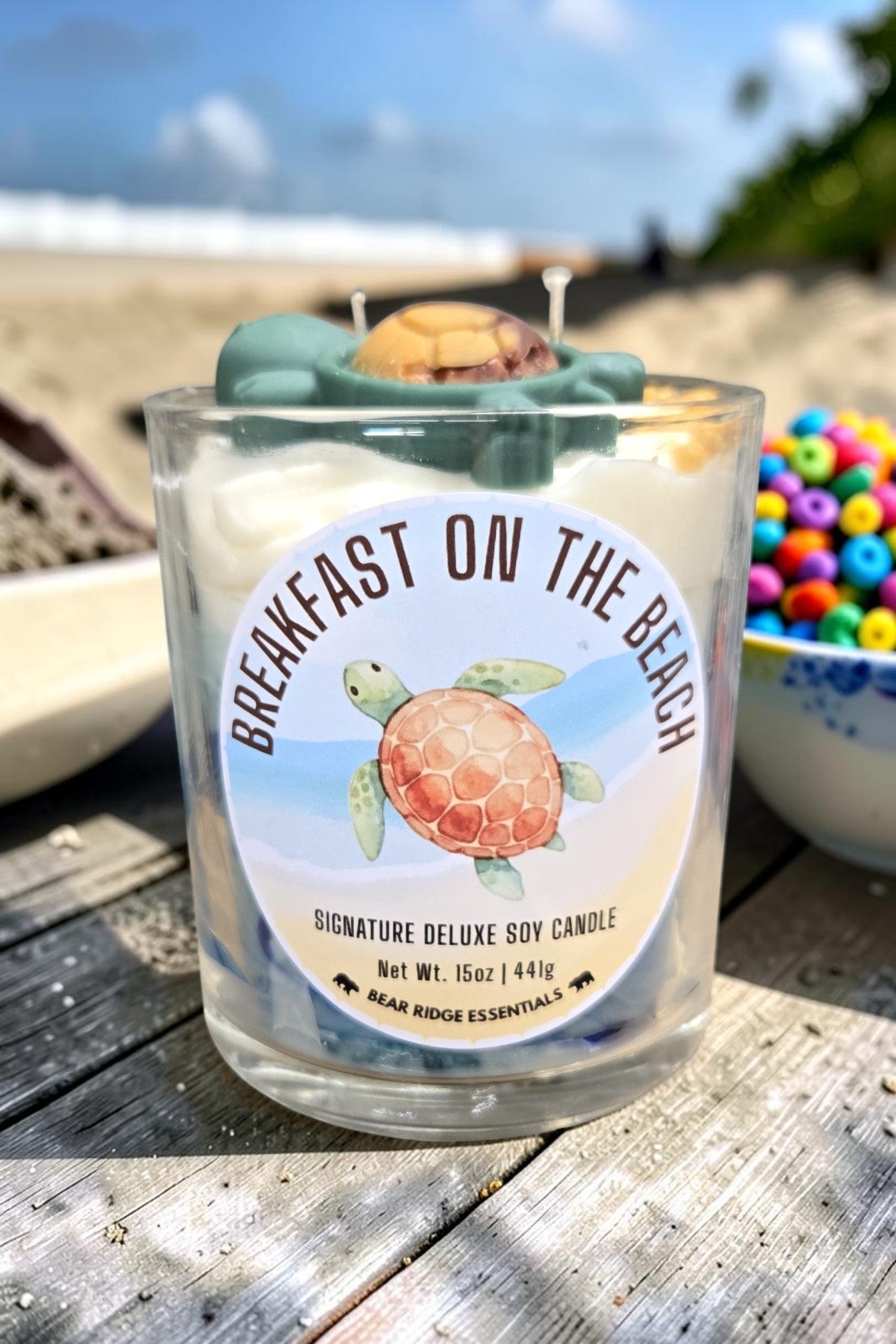 Breakfast on the Beach - Signature Deluxe Candle