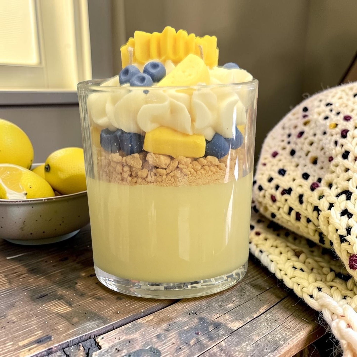 Lemon Blueberry Crumble - Signature Deluxe Candle