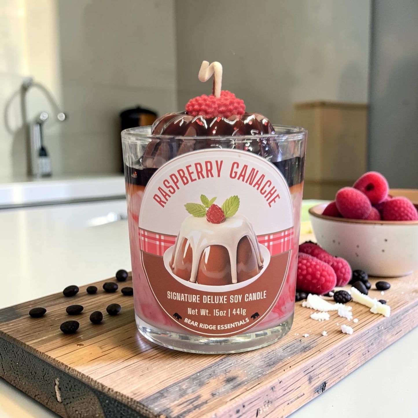 Raspberry Ganache - Signature Deluxe Candle