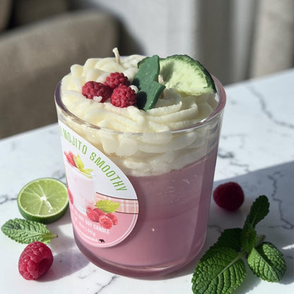 Raspberry Mojito Smoothy - Signature Deluxe Candle