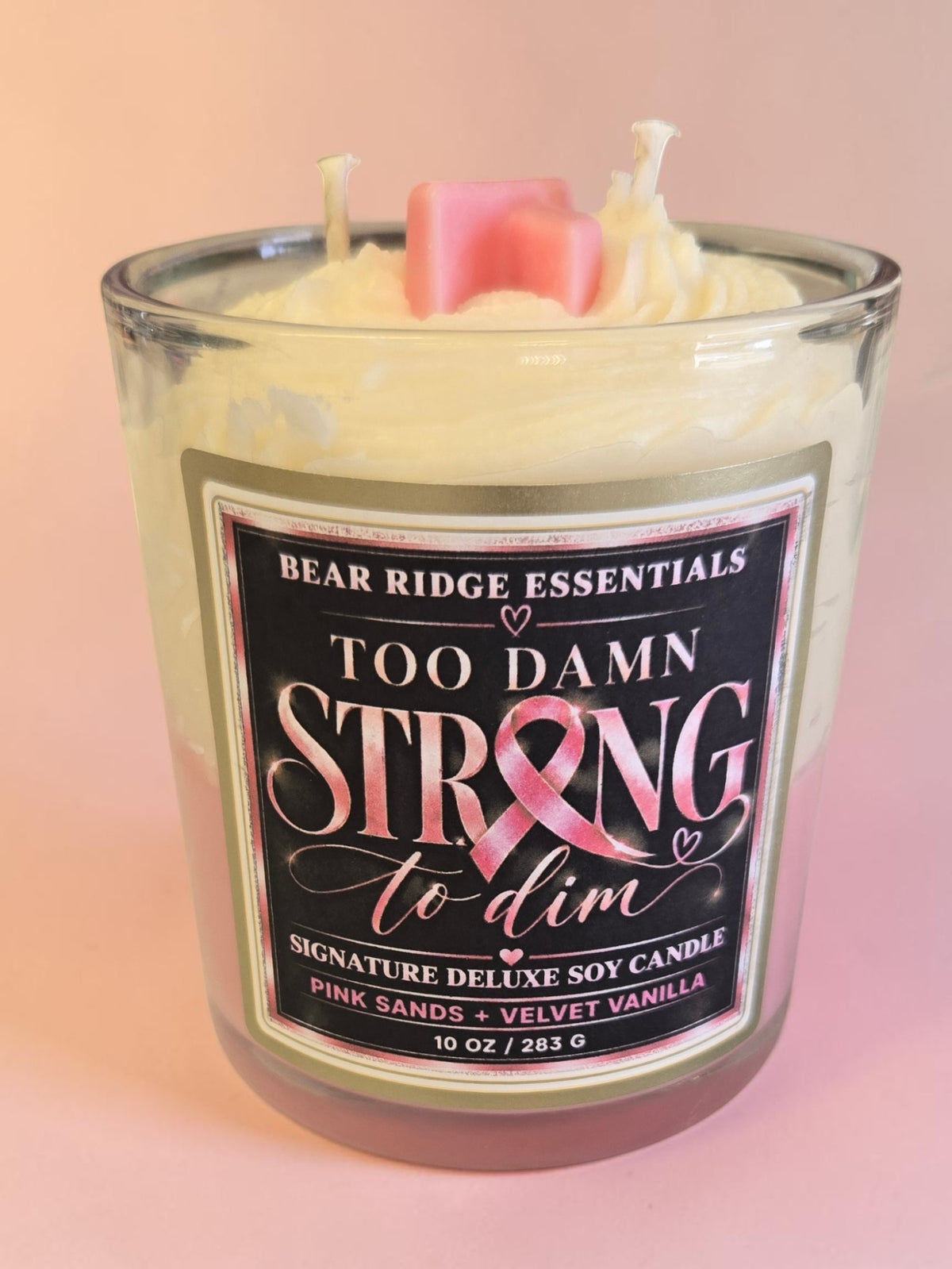 Too Damn Strong To Dim - Signature Deluxe Candle