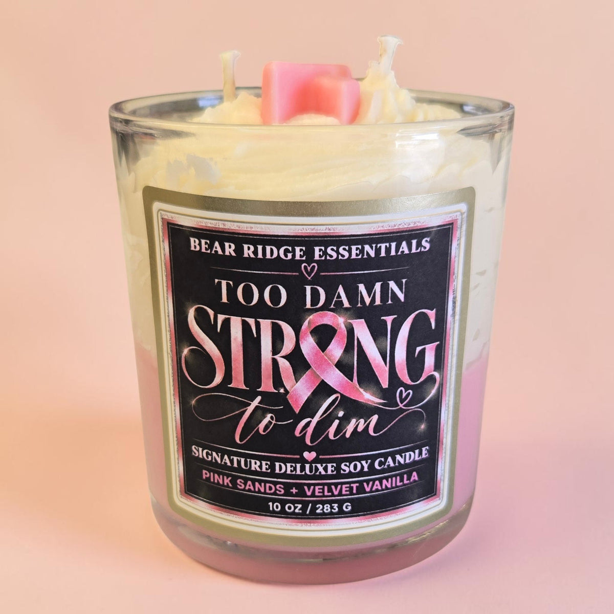 Too Damn Strong To Dim - Signature Deluxe Candle