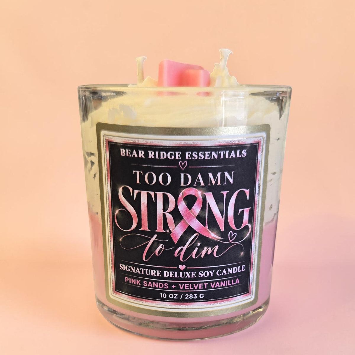Too Damn Strong To Dim - Signature Deluxe Candle