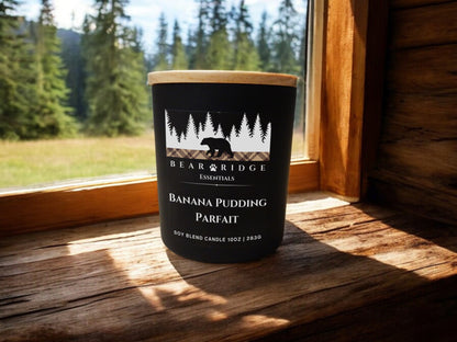 Banana Pudding Parfait 10 oz Candle