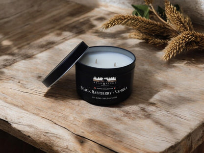 Black Raspberry + Vanilla 6 oz. Candle