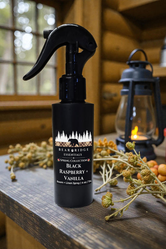 Black Raspberry + Vanilla  Room + Linen Spray-4 FL OZ